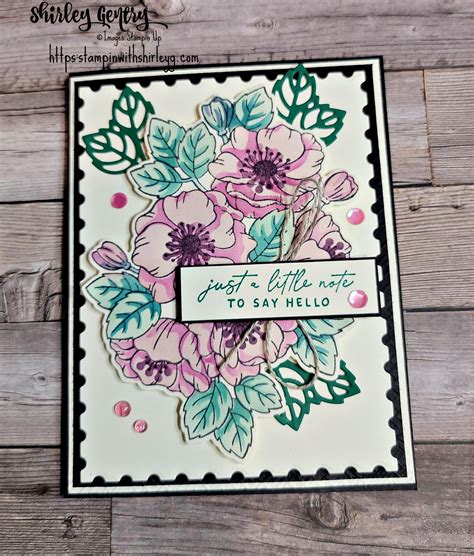 Stampin Up Enduring Beauty Stampin With Shirley G