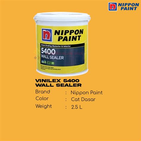 Jual Cat Dasar Nippon Paint Vinilex Wall Sealer Interior