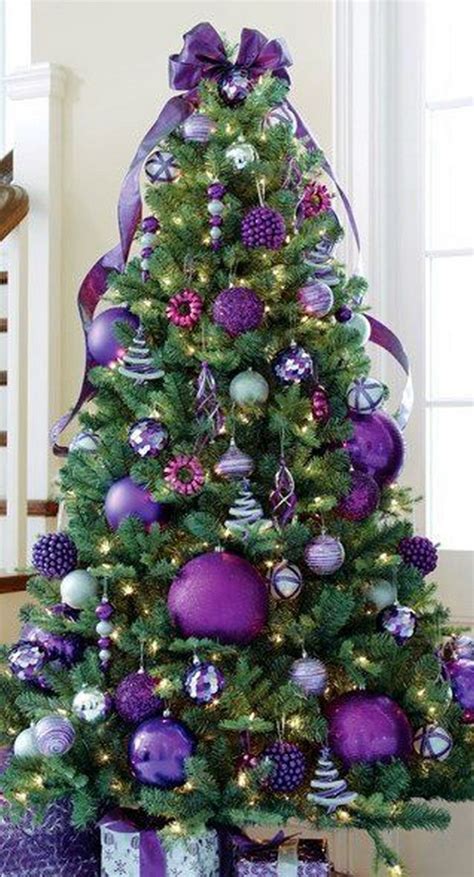 Photos Of Decorated Christmas Trees At Duckduckgo Purple Christmas