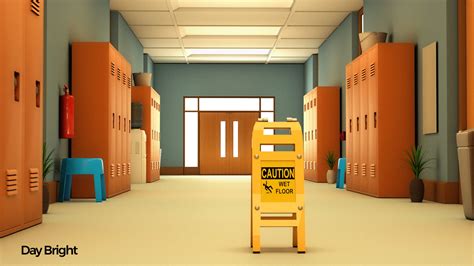 ArtStation - School Corridor | Resources