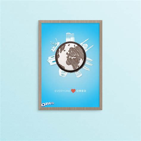 Simple Oreo Print Ads :: Behance