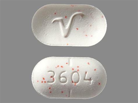 3604 V Pill Acetaminophenhydrocodone 325 Mg 5 Mg