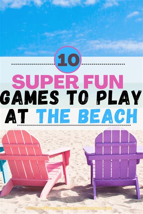 10 Super Fun Beach Games for Kids and Families - Organize by Dreams