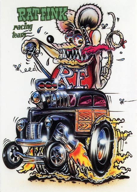 Rat Fink Ed Big Daddy Roth Rat Fink Racing Team Brocklyncheese Flickr