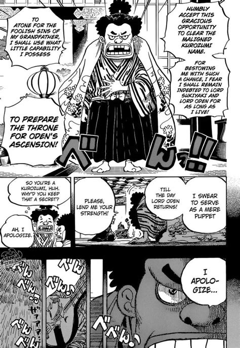 Kurozumi vs Kozuki- chapter 1057 : r/OnePiece