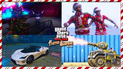 Gta Online Festive Surprise New Christmas Dlc Content Snow