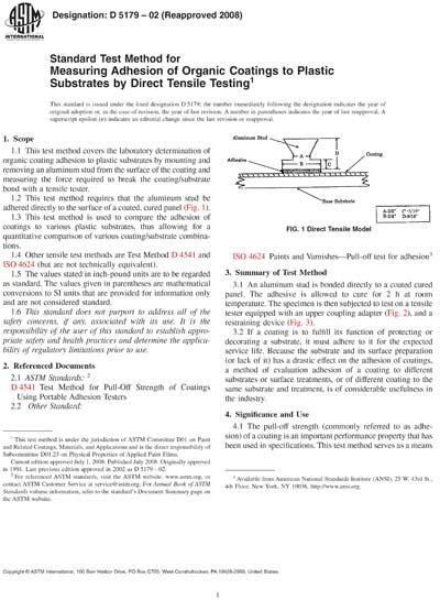 ASTM D Standard Test Method For Measuring Adhesion Of 44520 Hot Sex