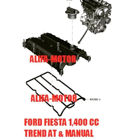 Jual Seal Packing Tutup Klep Ford Fiesta 1 400 Cc Trend Matic Manual