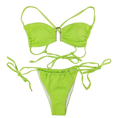 8QIDA Summer Womens Bikini Swimsuits Women Swimwear Sexy Bikini Set