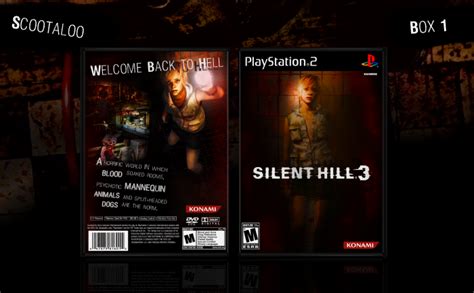 Silent Hill 3 Playstation 2 Box Art Cover By Scootaloo