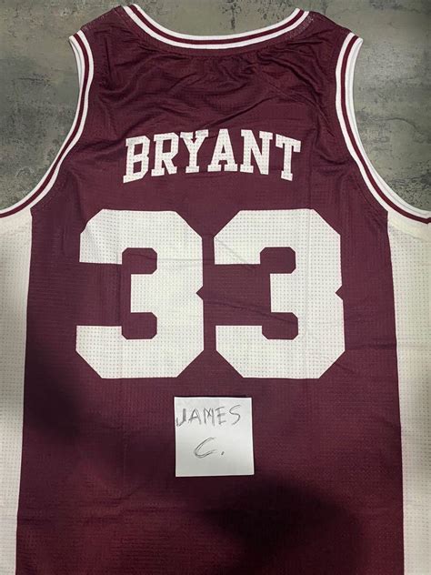 Lower Merion Aces Kobe Bryant Hs Jersey Mens Fashion Activewear On Carousell