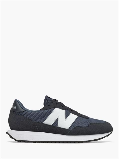 New Balance 237 Men S Suede Lace Up Trainers Vintage Indigo Outerspace At John Lewis And Partners