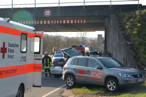 Schwerer Verkehrsunfall Fordert Drei Verletzte Drk Ortsverein