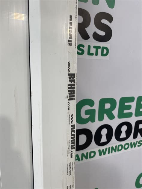 Rehau Upvc White French Doors Green Doors