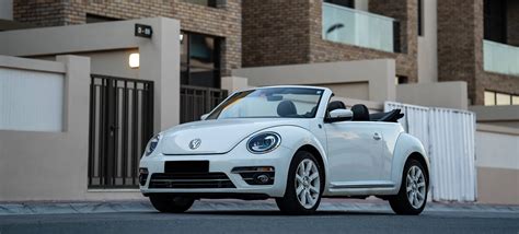 Rent Volkswagen Beetle Convertible White in Dubai - Convertible ...