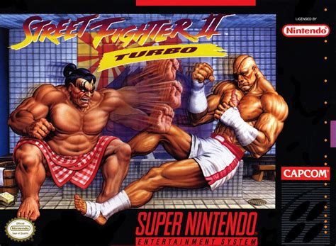 Street Fighter II Turbo Para Super Nintendo 1993