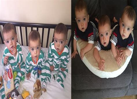 Meet Rohan Rocco And Roman The Identical Triplets