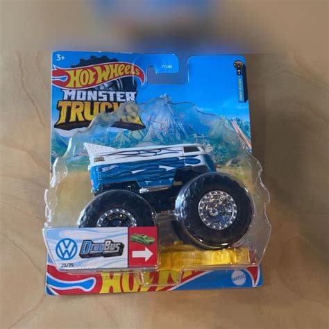 Hot Wheels ホットウィール Drag Bus ドラッグバス VW モンスタートラック ブルー monkeys タイヤメンズ