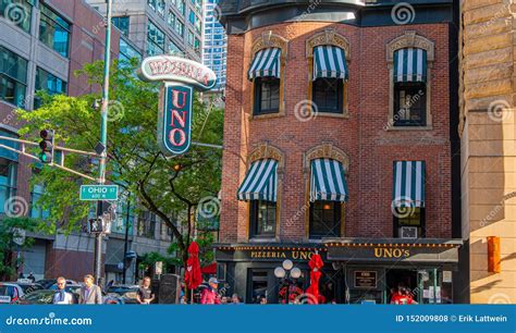 Famous Pizzeria Uno In Chicago Chicago Usa June 12 2019 Editorial