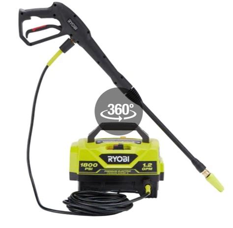 RYOBI N 1800 PSI 1 2 GPM Cold Water Corded Electric Pressure Washer For