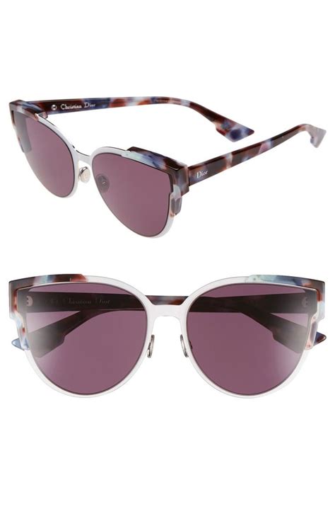 DIOR Wildly Dior 60mm Cat Eye Sunglasses Nordstromrack Butterfly