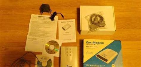 Модем факс Acorp Sprinter 56K Fax Modem V92/V44 Вся Россия ...
