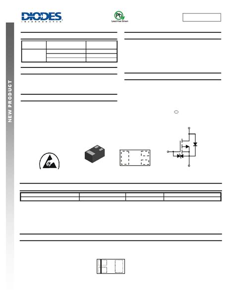 DMP32D4SFB Datasheet 1 6 Pages DIODES Low On Resistance