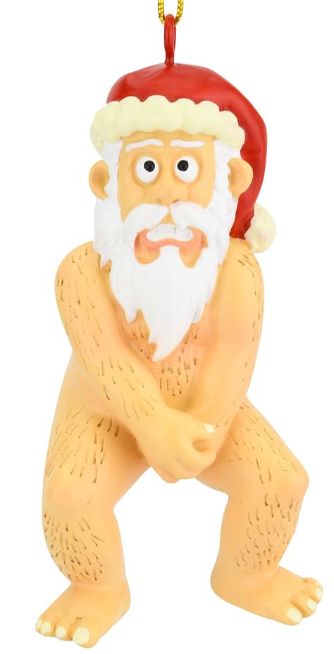 Amazon Tree Buddees Funny Naked Santa Claus Inappropriate