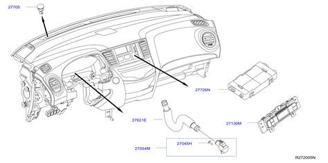 Nissan Frontier Amplifier Control Air Conditioner Hvac Unit