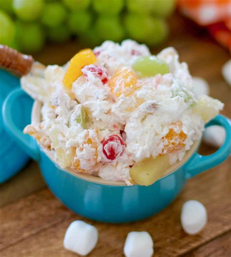 Fruit Cocktail Salad With Cool Whip