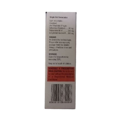 Buy Docetero Rtu Mg Injection S Online At Upto Off Netmeds