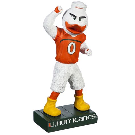 Miami Hurricanes Mascot Statue