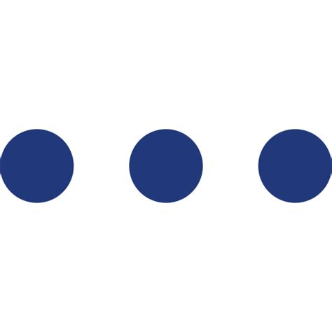 Three Dots Generic Outline Color Icon