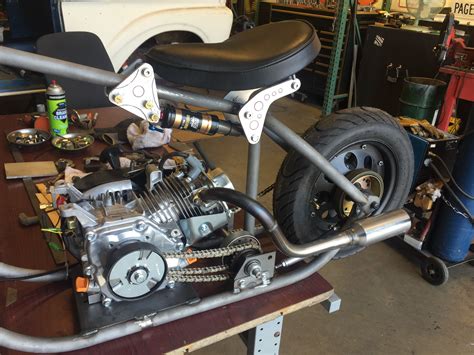 2 speed minibike with suspension seat | Mini bike, Bike, Mini motorbike