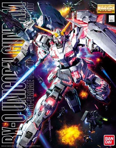 Mg Rx 0 Unicorn Gundam Ova Ver English Manual And Color Guide Mech9