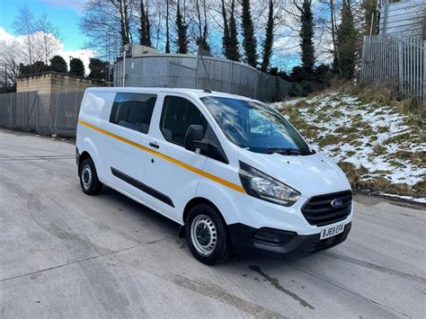 2019 69 REG FORD TRANSIT CUSTOM 2 0 TDCi 130 PS 320 L2 H1 CREW CAB VAN