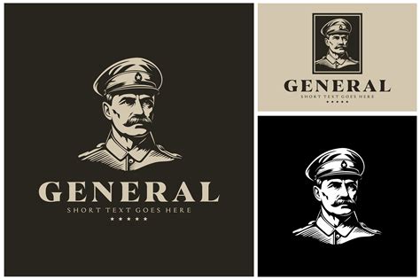 Man World War Army General Military Logo Graphic by Enola99d · Creative ...