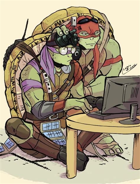 Donny and Raph by mosaic47 on DeviantArt | Teenage mutant ninja turtles ...