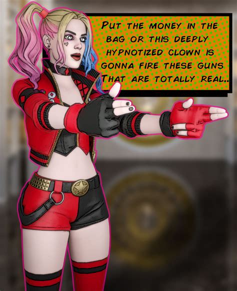 Harley Quinn Hypnotized Heist By Saltygauntlet On Deviantart