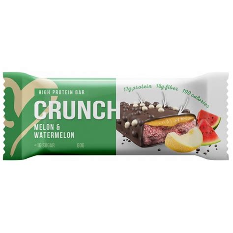 BootyBar High Protein Bar Crunch протеиновый батончик - 60 грамм купить ...