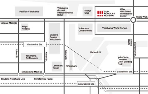 Map Directions Cupnoodles Museum