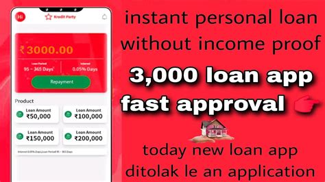 Instant Personal Loan Without Income Proof 🤠 Today New Loan App 2023 Fast Approval Loan Youtube