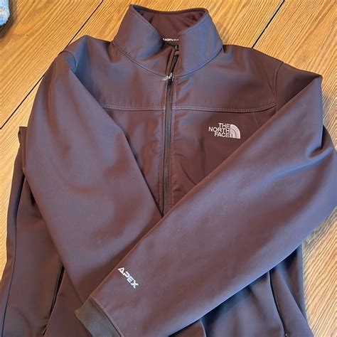 The North Face Jackets And Coats Dark Brown North Face Furry Inside