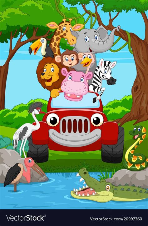 Royalty Free Vector Images By Tigatelu Over Cartoon Jungle