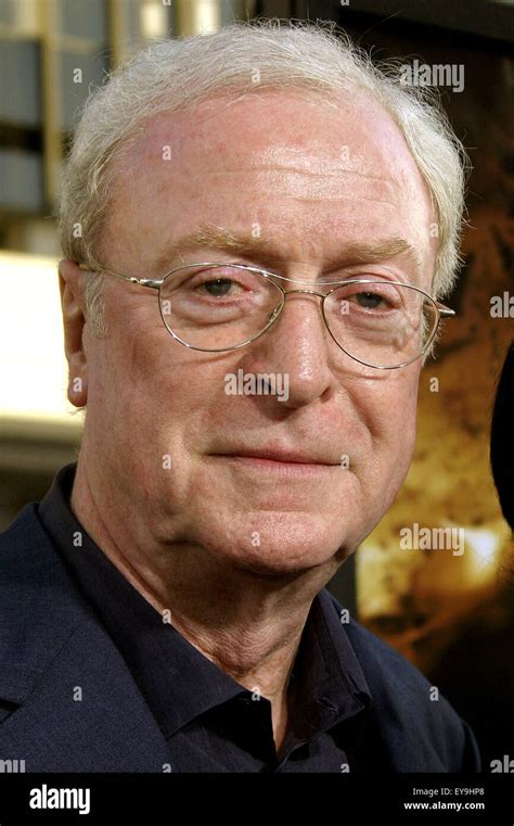 Sir Michael Caine attends the Los Angeles Premiere of "Batman Begins ...