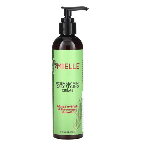 Mielle Daily Styling Creme Rosemary Mint 8 Fl Oz 240 Ml Shopee