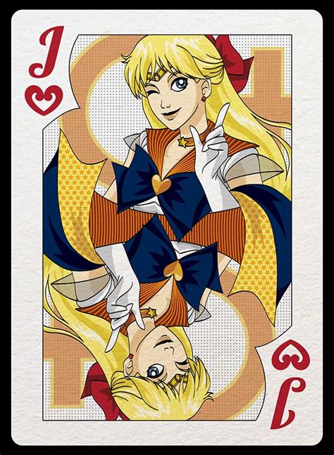 Moon Prism Sailor Venus Playing Card By Sorenkalla Deviantart On