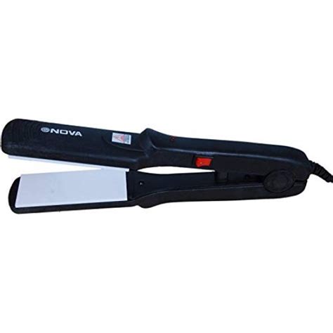 Nova NHC 522 Professional Hair Straightener For Women And Men Black