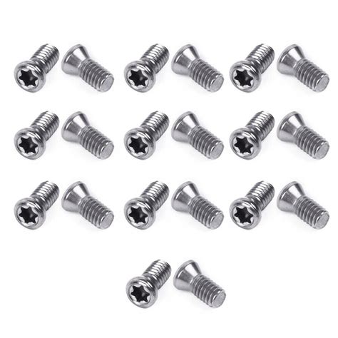 M4 10 Torx Screws For Replaces Carbide Insert CNC Lathe Carbon Steel