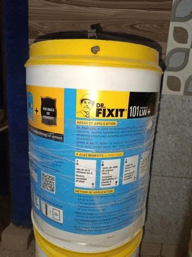 20L Dr Fixit 101 Pidiproof LW Plus Waterproofing Compound At Rs 2210